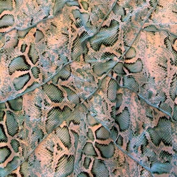 Worthington blouse sleeveless snake print sz XL Perfect condition - Picture 3 of 5